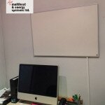 Standard white heating panel